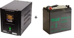 Záložní zdroj MHPower 300W pro čerpadlo s gelovou baterií GLPG 55Ah