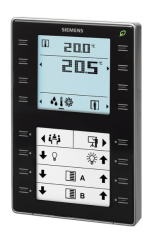 SIEMENS QMX3.P37 KNX regulátor s teplotním čidlem