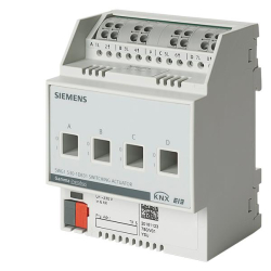 SIEMENS N 530D31 KNX spínací člen, 4x výstup 230 V AC 6 AX