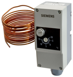 SIEMENS QAF65.3M-J kapilárový termostat -10 až 15 °C 3 m