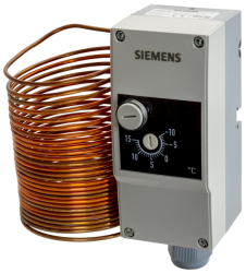 SIEMENS QAF65.6M-J kapilárový termostat -10 až 15 °C 6 m