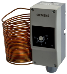 SIEMENS QAF65.6AR-J kapilárový termostat -10 až 15 °C 6 m