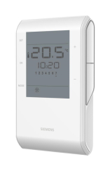 SIEMENS RDE50.1RF/SET bezdrátový týdenní termostat