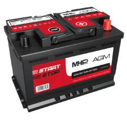 MHPower autobaterie AGM 12V 70Ah 740A Start-Stop