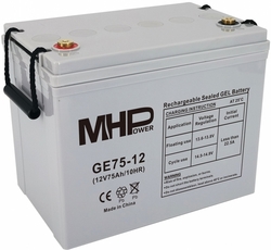Záložní zdroj Geti GEP 300W s gelovou baterií 75Ah Deep Cycle