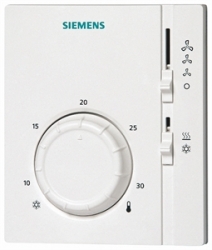 SIEMENS RAB31 termostat pro čtyřtrubkový fan-coil