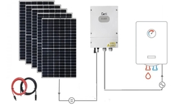 Sada pro ohřev vody Geti 3150W 7x PV 450Wp RISEN