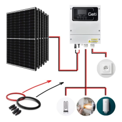 Sada pro fotovoltaický ohřev vody GETI GWH02D 3000W