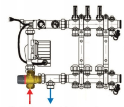 Termostatický směšovací ventil G1 35 - 60 ºC